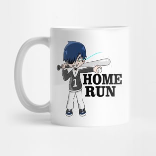 baseball home run cool cartoon Mug